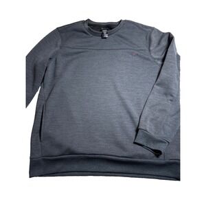 Spyder Men's gray performance pullover Crewneck sweatshirt athletic Size Large